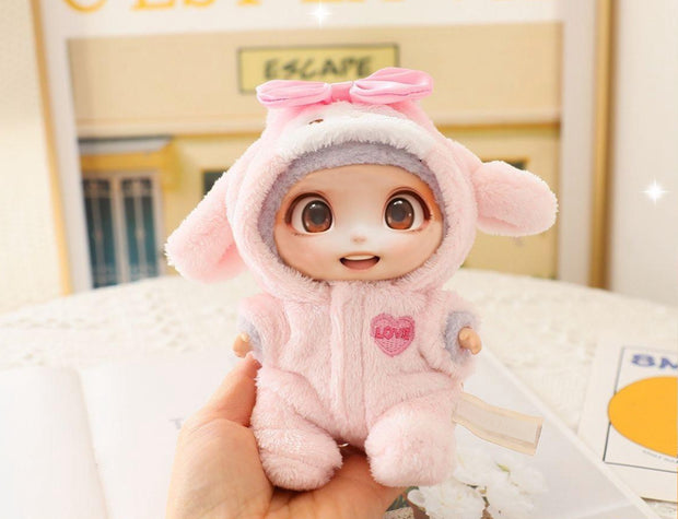 1PCS Doll Clothes Outfit Set For LABUBU 15CM-17CM Doll, Adorable Dress Up Accessories For Doll - Dolls Not Included