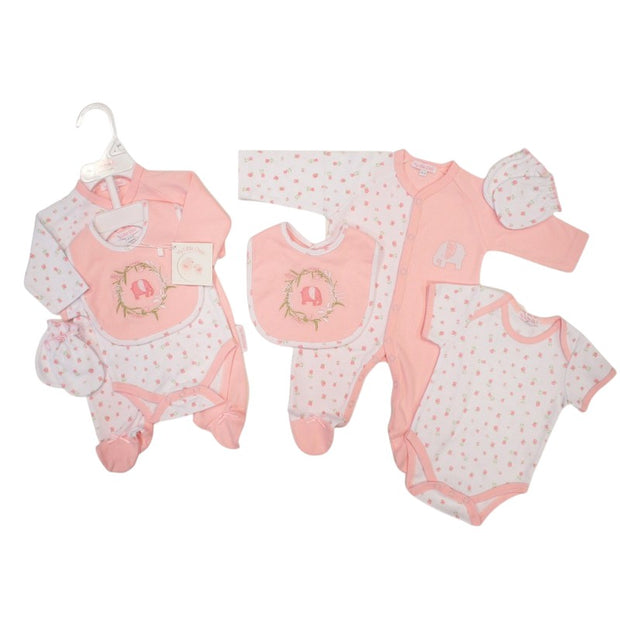 Babies Elephant Motif 4pc Set NB-6M
