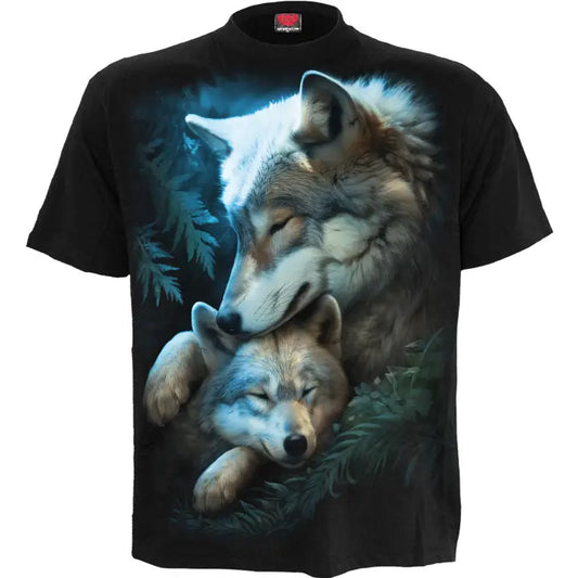 Mother's Love - Front Print T-Shirt Black