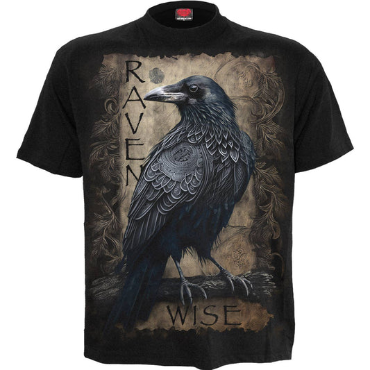 Raven Wise - T-Shirt Black