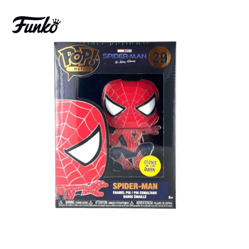 Spider-Man #29 Enamel Pop! Pin - Spider-Man No Way Home - Glows in the dark