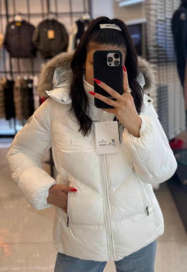 LADYS WINTER COAT WITH REAL FUUR