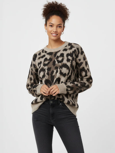 Printed Knitted Jumper