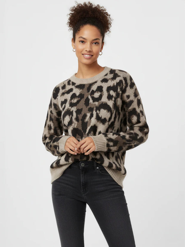 Printed Knitted Jumper
