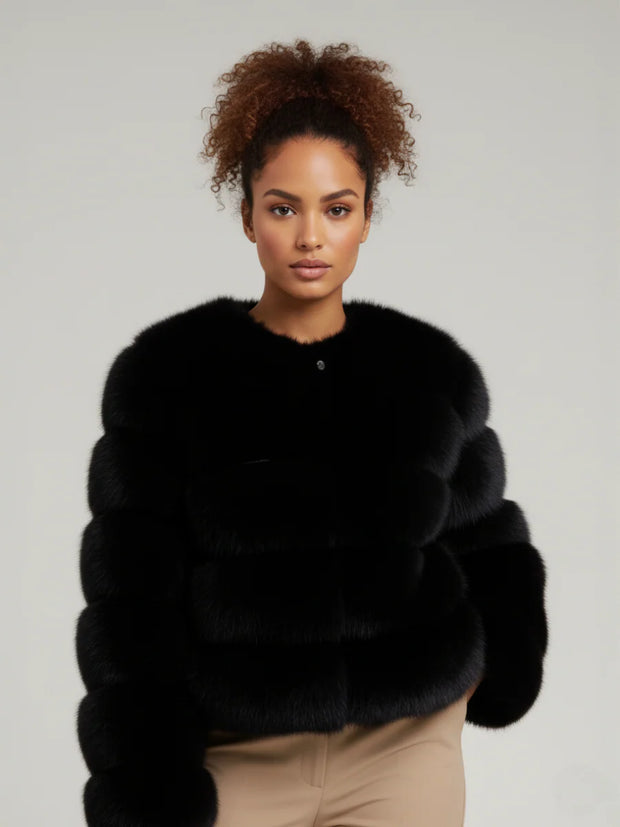 Faux Fur Puffer Coat