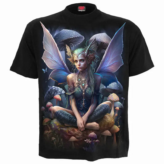 Magical - Front Print T-Shirt Black