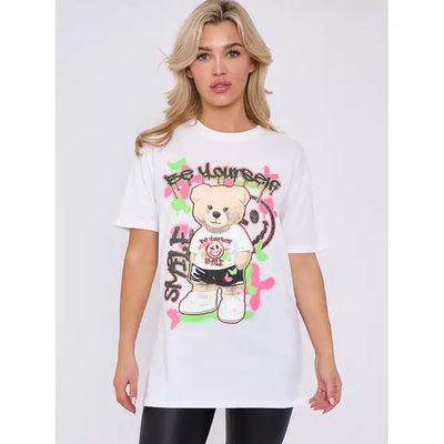 Be Yourself Graphic Printed T-Shirt - Beyond paradise