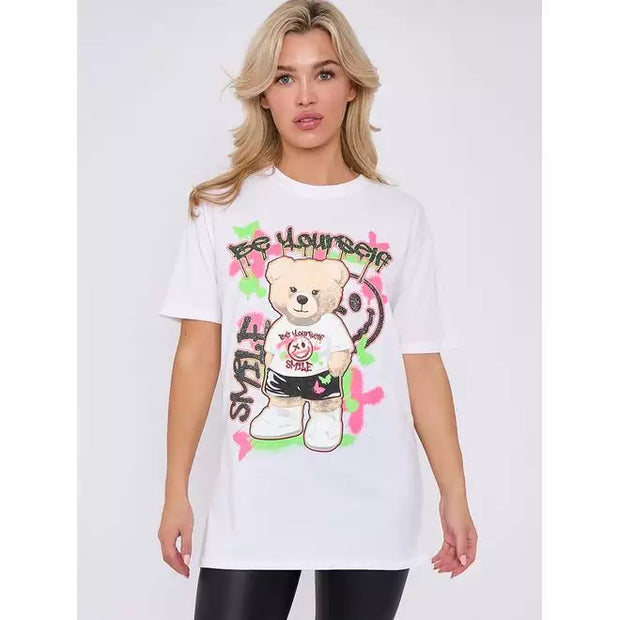 Be Yourself Graphic Printed T-Shirt - Beyond paradise